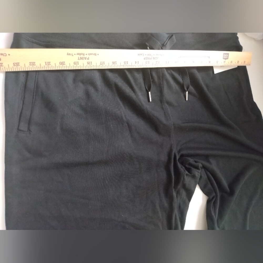 Calvin Klein Women's Black Wide Leg Drawstring Performance Pants Size 3x New - Picture 4 of 5